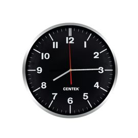 Часы настенные CENTEK СТ-7100 черный 