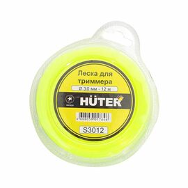  Леска для садовых триммеров Huter S3012 d3мм L12м для Huter GGT-1900S(T) (71/2/2) 